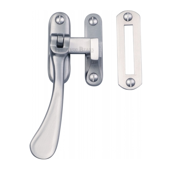 V1003 MP/HP-SC • Satin Chrome • Heritage Brass Victorian Casement Fastener